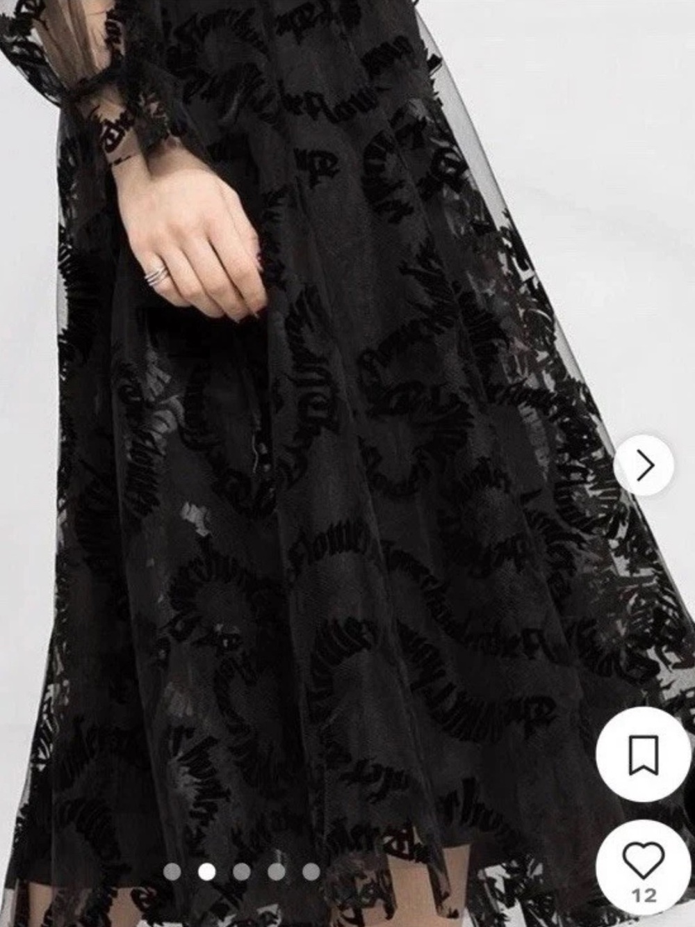 ZIMMERMANN, flower hunter midi skirt, AU 1